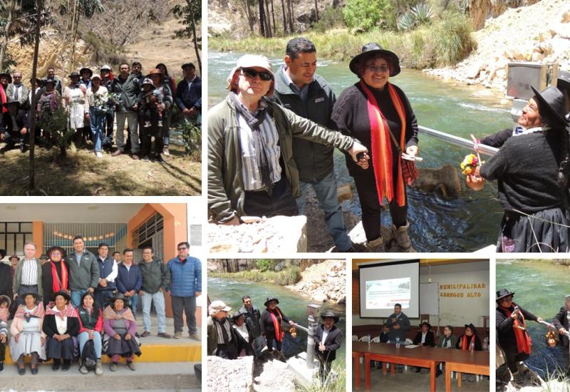 ANA inaugura estación portátil para monitorear la calidad de agua en el río La Virgen, región Junín