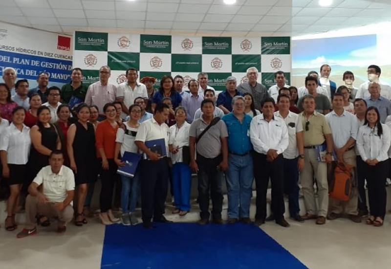  Inicio formulación del Plan de Gestión de Recursos Hídricos de la cuenca del río Mayo