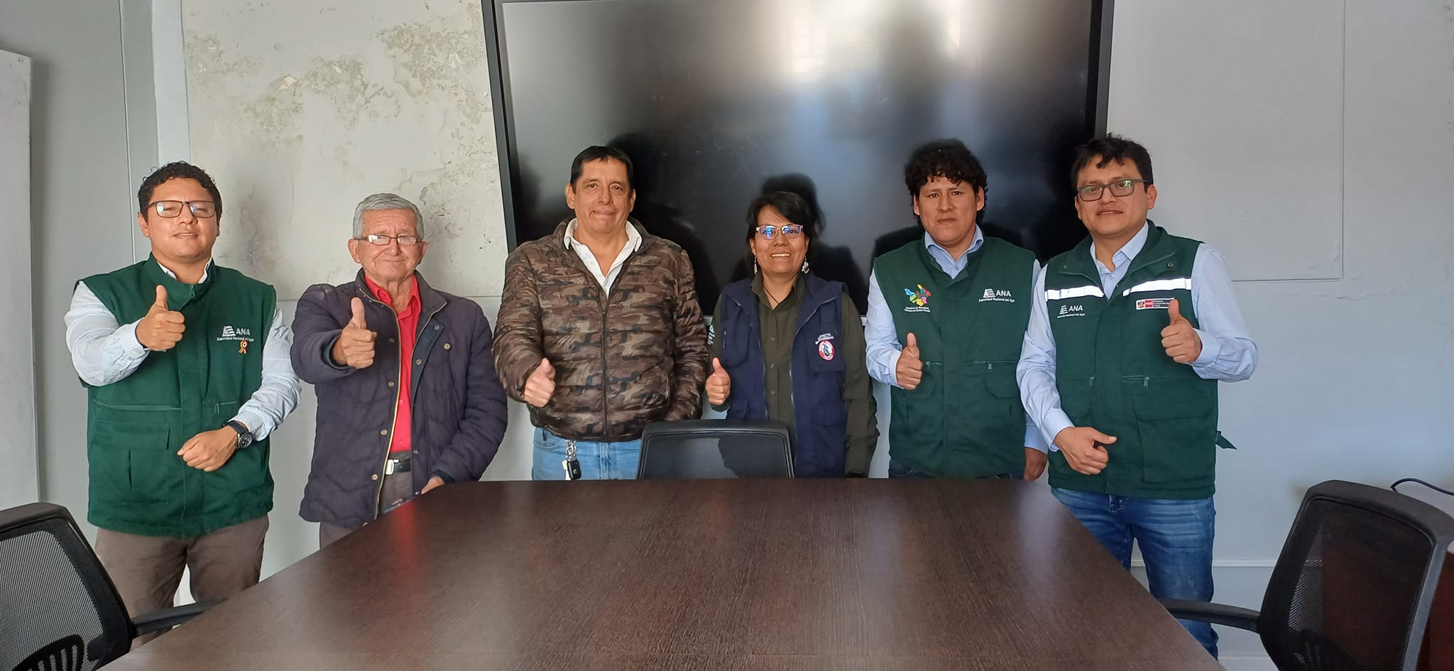 Equipo Técnico de la Secretaría Técnica se reunió con el Presidente del Consejo de Recursos Hídricos de Cuenca Pampas