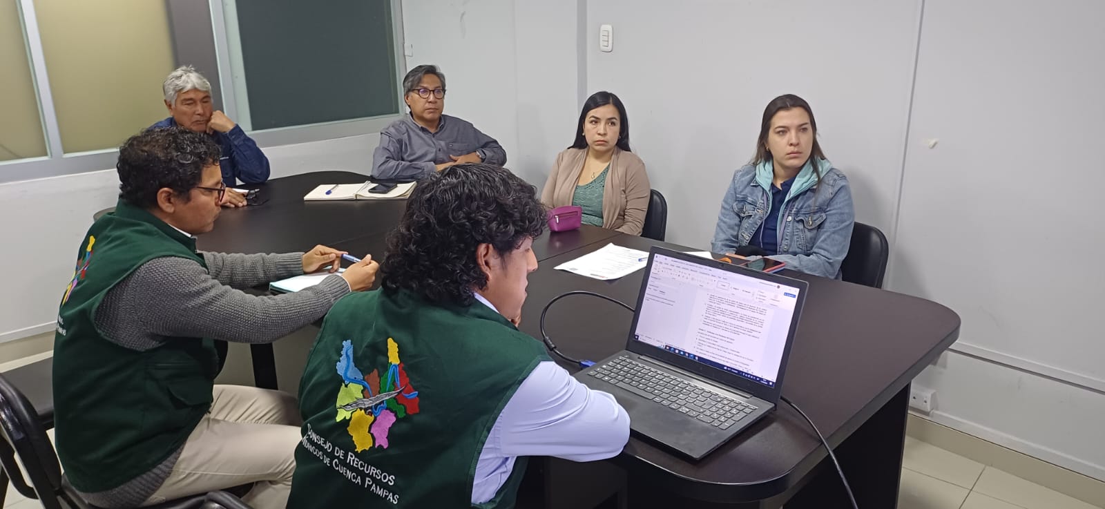 En reunión ampliada se elige al representante de Usos No Agrarios de la región Ayacucho ante el Consejo de Recursos Hídricos de la Cuenca Interregional Pampas