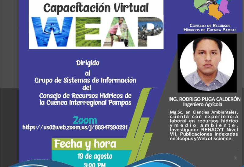 Capacitación virtual WEAP 